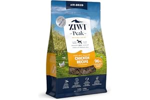 ZIWI Peak Air-Dried Dog Food – All Natural, High Protein, Grain Free and Limited Ingredient with Superfoods (Chicken, 2.2 lb)