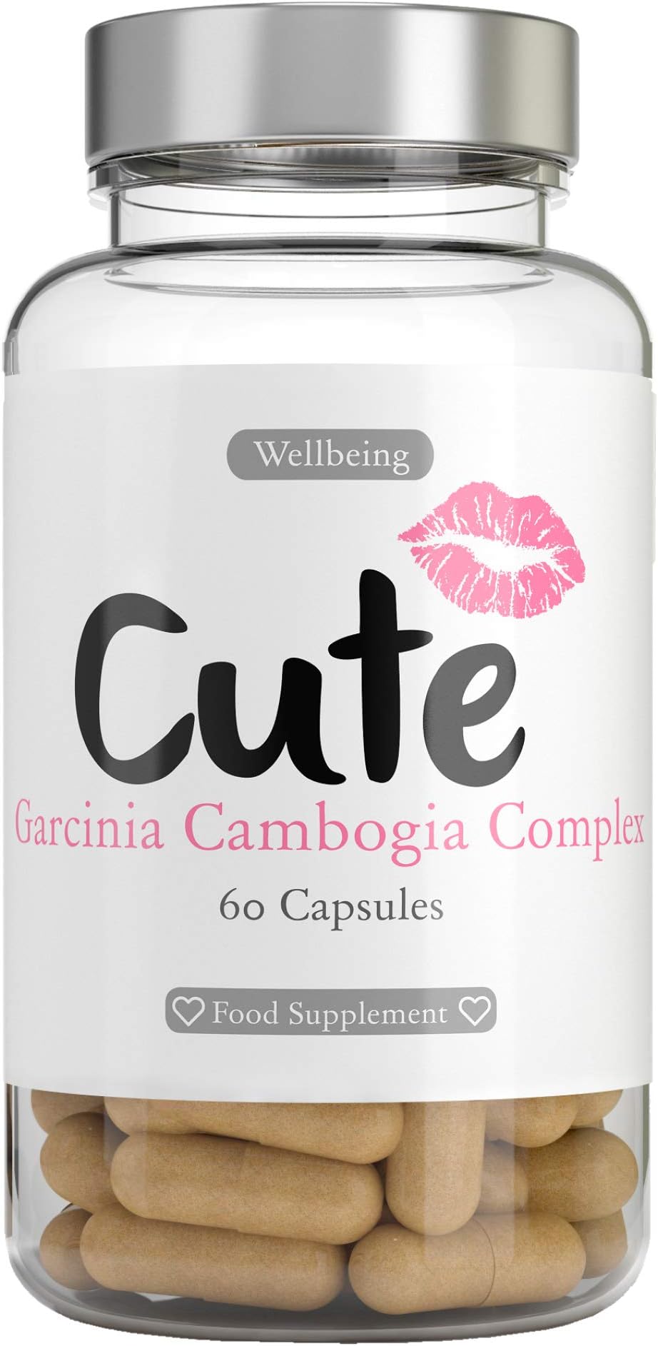 Garcinia Cambogia Complex Natural Weight Management for Women High Strength Fruit Extract Tablets with Guarana Working As an Appetite Suppressant Made in UK