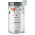 Country Chic All-in-One Chalk Paint for Furniture, Cabinets, Home Decor, Eco-Friendly, Matte Finish, Built-In Primer & Top Coat for Wood, Metal - Happy Hour (Mint Green) - Quart 32 oz (950 ml)