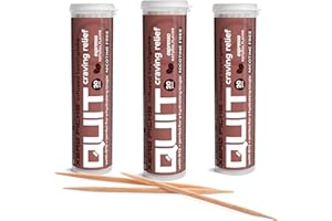 Xero Picks Infused Flavored Toothpicks to Help Quit Smoking - Nicotine Free (Espresso, 3 Pack)