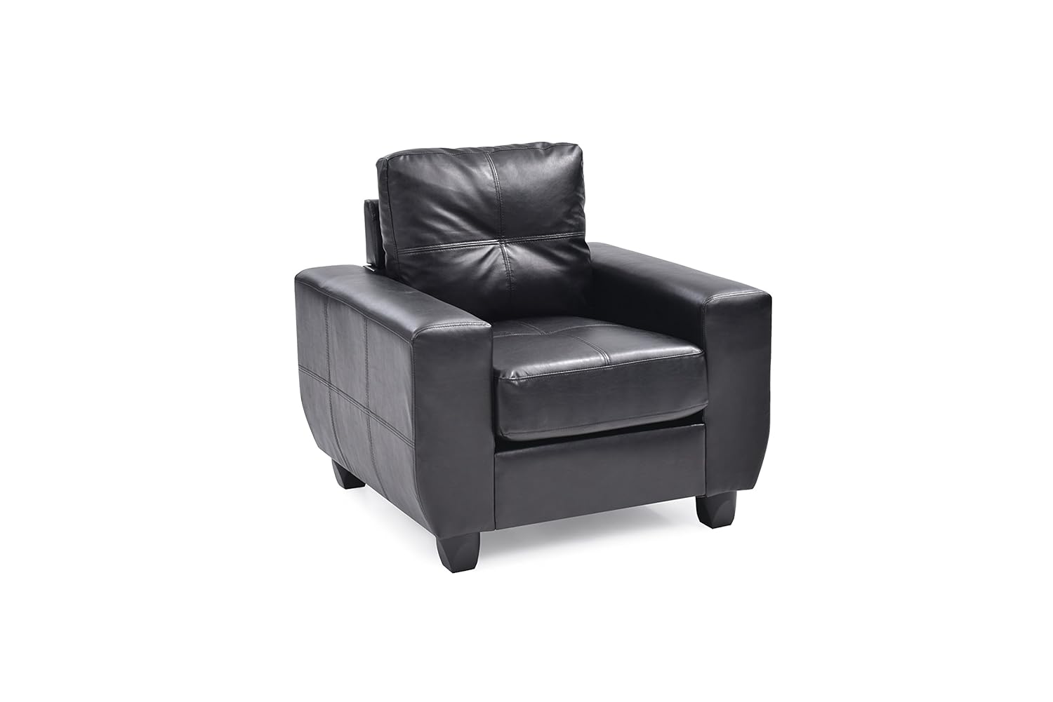 Amazon.com: Glory muebles g203 a-c tapizado sillón, PU ...