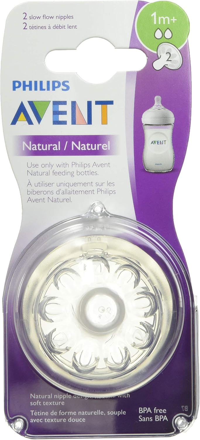 avent bottle nipples slow flow