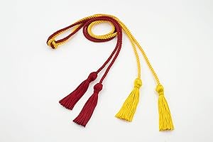 CHI Omega Greek Graduation Honor Cord - Every Fraternity and Sorority Color Available - Made in USA - by Tassel Depot