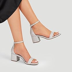 DREAM PAIRS Womens Low-Chunk Low Heel Pump