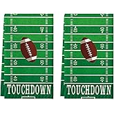 Artoid Mode Green Touchdown Football Kitchen Towels Dish Towels, 18x26 Inch Farmhouse Fall Decoration Hand Towels Set of 2