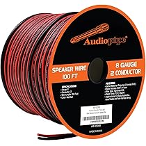 RED BLACK LOUDSPEAKER Cable Home HiFi Car Stereo Speaker Wire 0.5mm PER - Foto 2