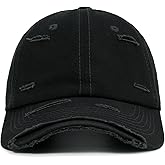 Komorebi Baseball Cap Women Men Vintage Washed Distressed Hats Adjusted Cotton Dad Hat Adjustable Trucker Headwear