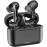 TOZO NC2 Hybrid Active Noise Cancelling Wireless Earbuds, in-Ear Detection Headphones, IPX6 Waterproof Bluetooth 5.3 Stereo E