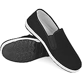 LuxBee Tai Chi Shoes Fit for Kung Fu and Martial Arts, Light, Soft, and Breathable Suitable for Indoor/Outdoor Activities, Anti-Slip for Car Driving and Fishing, Black