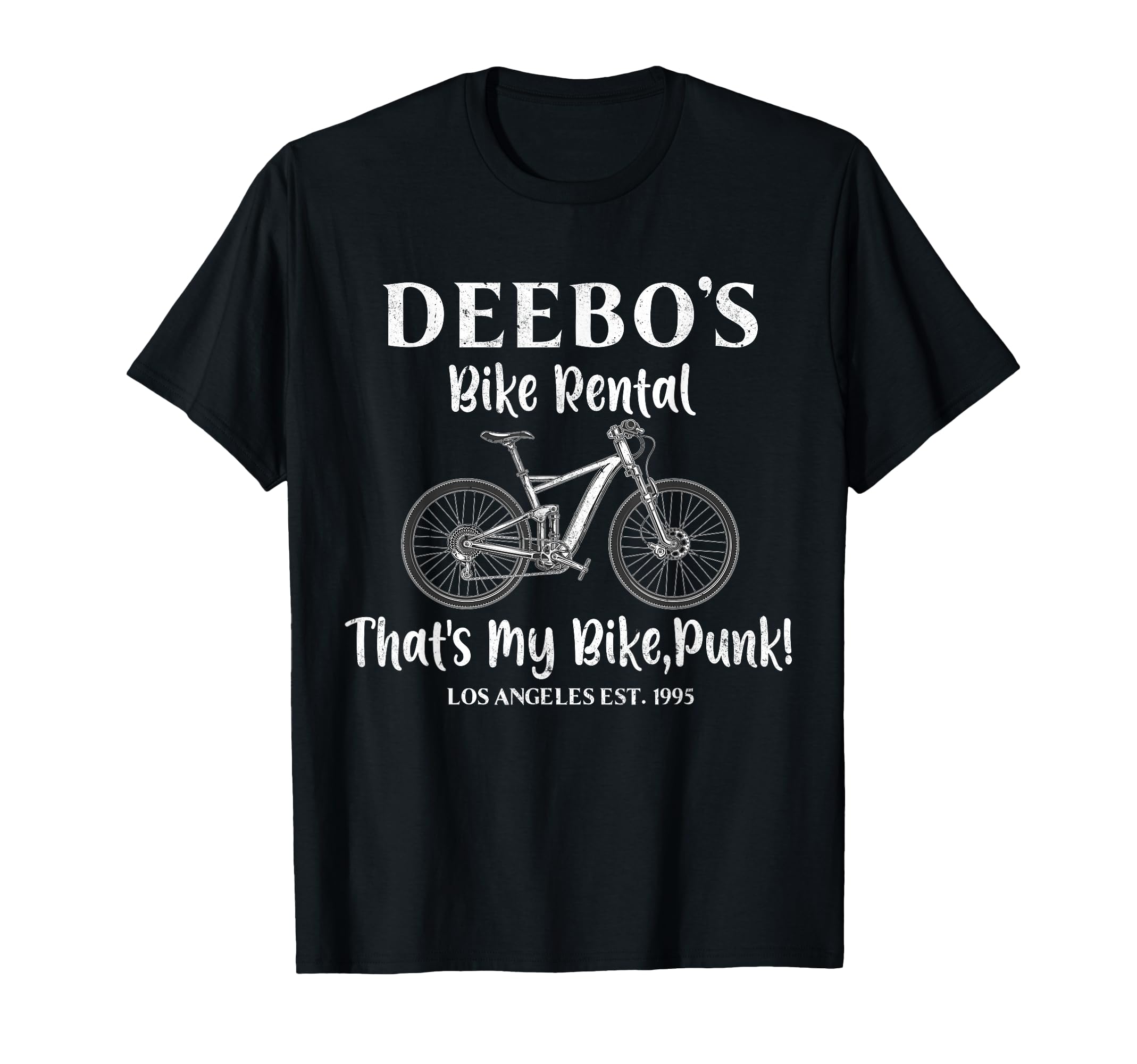 Photo 1 of Deebo Bike Rental That's My Bike Punk T-Shirt Small