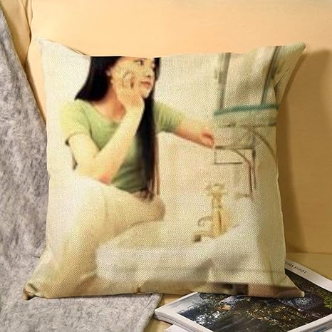 Amazon 北欧スタイル仲间由纪惠 仲間由紀恵 なかま ゆきえ枕カバーリネンクッションは 車とソファの枕カバー45 45 Cmを家庭用ユニセックス両面印刷用にカバーします 抱き枕 オンライン通販