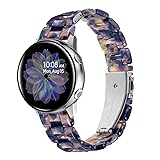 SaNgaiMEi 20mm Resin Band Compatible with Samsung