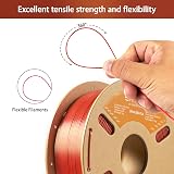 ERYONE Ultra Silk PLA Filament 1.75mm Copper 1kg 3D Printer view 4