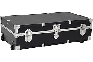 SEWARD TRUNK Under the Bed Storage Trunk with Wheels