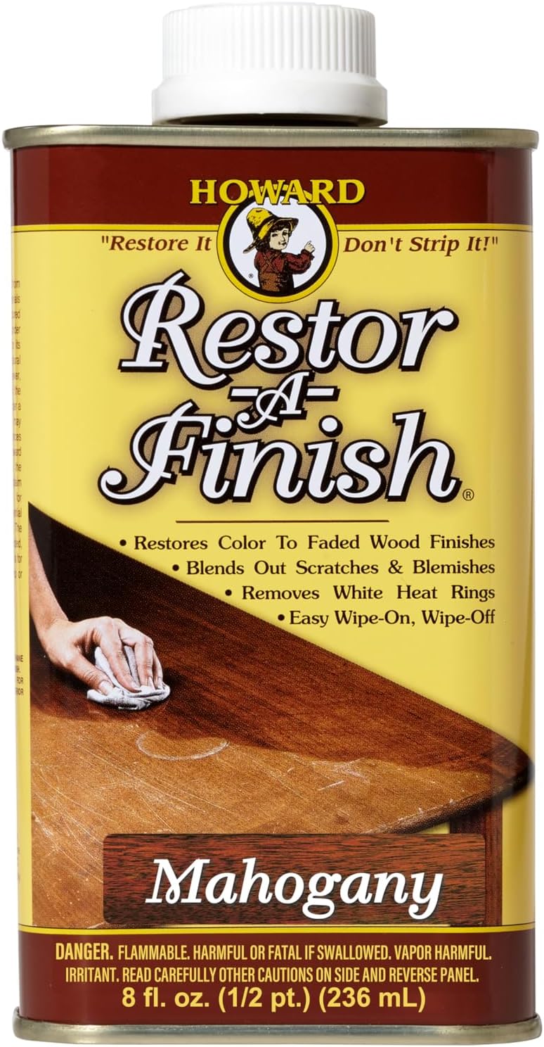 Howard Restor-A-Finish Mahogany RF5008 236ml Restore Original Finish Wood