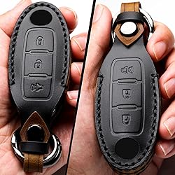 ZiHafate Leather Car Key Fob Cover Compatible with