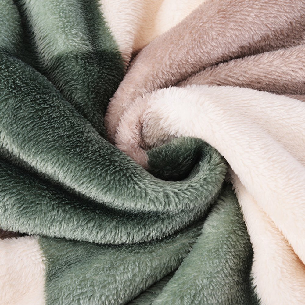 MYLUNE HOME Classic Polyester Blanket Throws Quilt for Bedroom Living Rooms Sofa Full/Queen/King Size