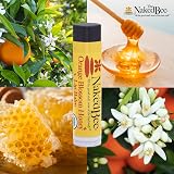 The Naked Bee Orange Blossom Honey Lip Balm 0.15oz Hydrating Natural Skincare view 3
