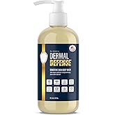 Dr. Eddie's Dermal Defense Sensitive Skin Body Wash - Unscented Body Soap, Hydrating Eczema Bodywash & Shampoo for Women & Men, Gentle Dry Itchy Skin Relief for Adults, Natural Ingredients - 8 fl oz