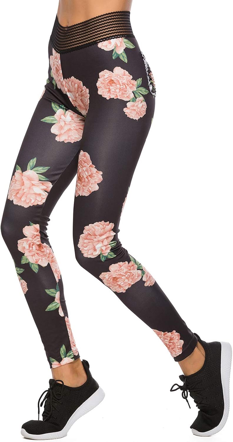 FITTOO Womens High Waisted Bottom Scrunch Leggings Ruched Yoga Pants