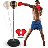 INNOLIFE Reflex Bag Boxing Bag for Adults and Teens | Speed Reflex Trainer Boxing Speed Bag with Gloves, Great for MMA Fitness Training