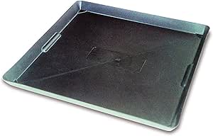 WirthCo 40092 Funnel King Drip Tray - Black Plastic 22 x 22 x 1.5 Inches - Perfect for Catching Spills or Leaks from Mini Fridges, Air Conditioners, Automotive, and Machinery