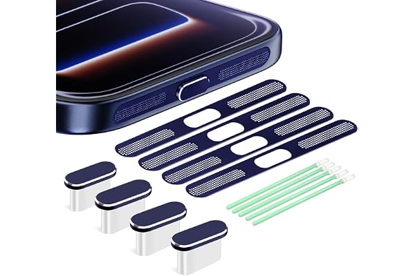 USB C Dust Plug,USB C Port Cover Type C Charging Port Plug Cover Speaker Dust Cover,Accessories for iPhone 17 Pro Max