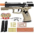 Toy Gun with Automatic Reloading Rebound Shell Ejecting and Soft Foam Blaster, Ideal for Shooting Games, Education Model Toys, Gift for Kids Boys Girls