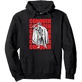 Conquer, Ronnie Bodybuilding Mr Olympia Gym Workout Fitness Pullover Hoodie