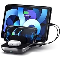 Satechi Multi Device Charging Station Dock 5 with Wireless Charging - iPad Charging Station - iPad Dock – for iPad Pro/Air M1