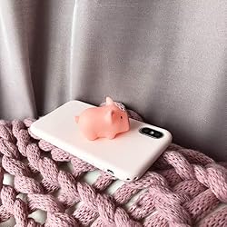 UnnFiko Squishy 3D Cartoon Pig Case Compatible with