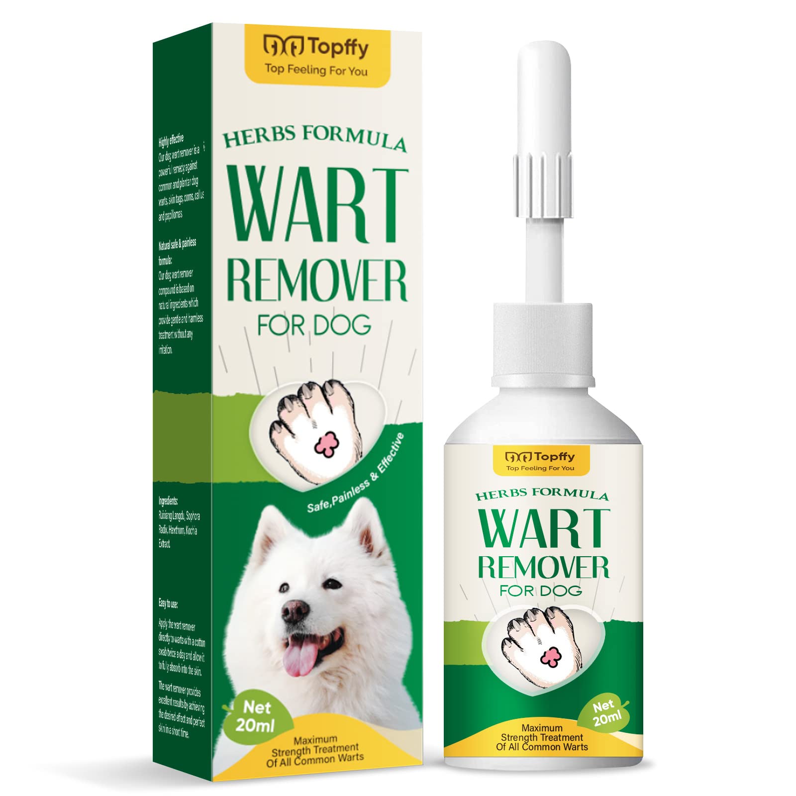 Skin-Tag-Removal-for-Dog, Dog Wart Remover, Painless and Fast-Acting