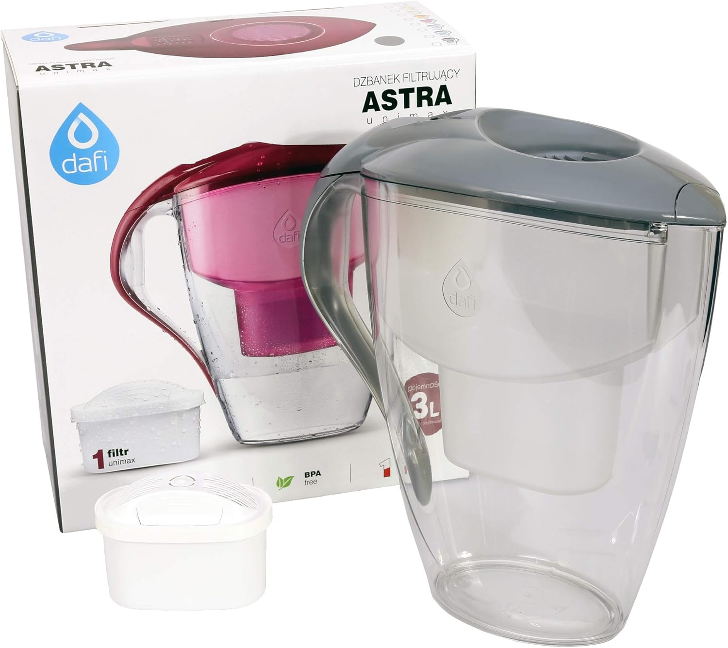 Pack Of 2 Dafi Unimax Water Filter Cartridges For Brita Maxtra And Dafi Unimax Jug Systems