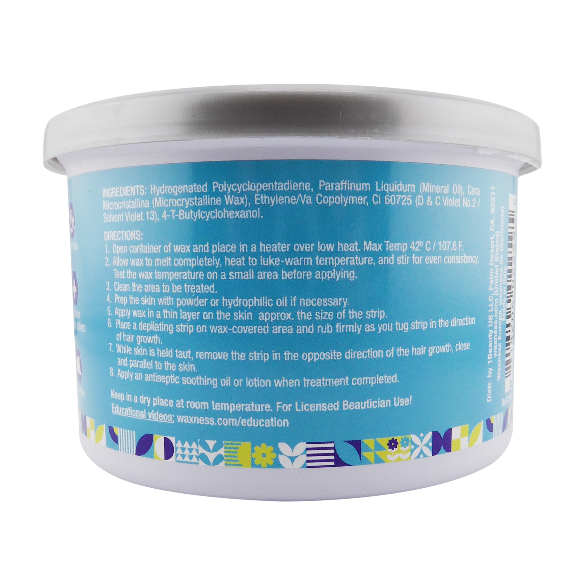Waxness Sensi Clear Amethyst Soft Wax Tin 14 oz 397g