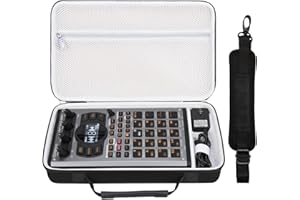 worfty Case for SP-404MKII Creative Sampler and Effector, Travel Carrying Bag for SP-404MK2 / SP-404 / SP-404SX / SP-404A / Soundswitch Control One (Black)