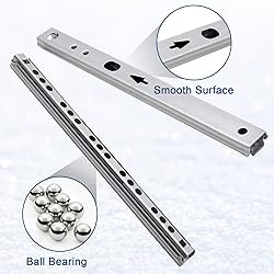 Suiwotin 16 Inch Drawer Slides, Metal Drawer