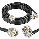 MOOKEERF CB Coax Cable - RG58 UHF PL-259 Male to