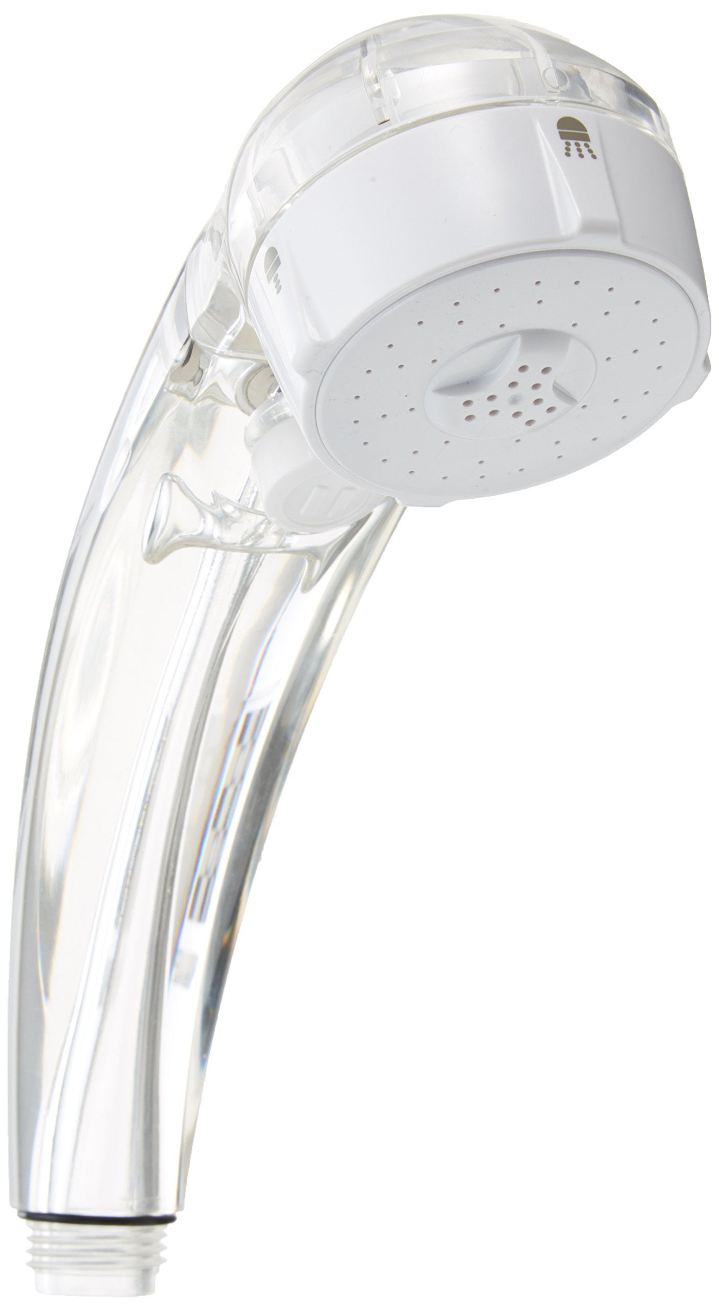 カクダイ(KAKUDAI) 低水圧用マッサージストップシャワー クリアホワイト 356-720-W商品画像