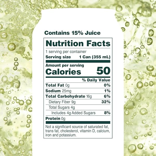 OLIPOP LEMON LIME PREBIOTIC SODA SGL, 12 FZ