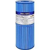 POOLPURE Antimicrobia PRB25-IN-M Spa Filter Replaces Unicel C-4326RA, Filbur FC-2375M, 3005845, 17-2327, 100586, 33521, 25392, 817-2500, 5X13 Drop in Spa Filter 1 Pack