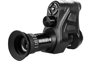 UU&T Night Vision Monocular, IR Focus Adjustable Night Vision Scope for Hunting Camping Observations Surveillance, HD Infrared Digital Night Vision Video Photo Record