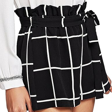 womens wide leg walking shorts