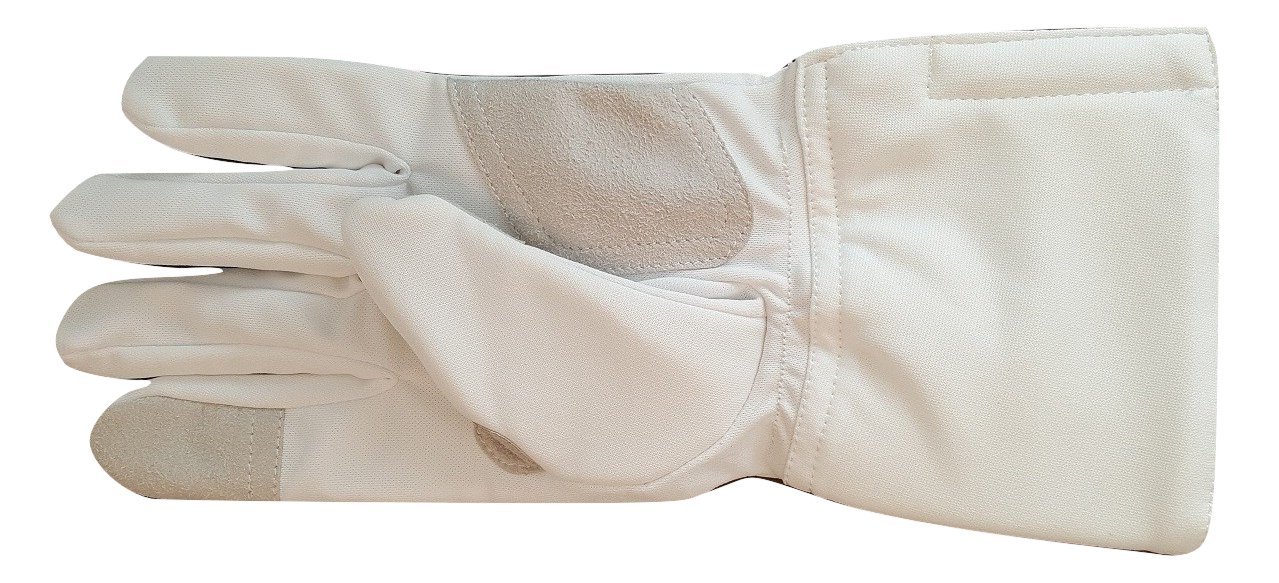 Balaur 3Weapon Practice Fencing Glove Washable Epee Foil Sabre White Polyester Other Sports