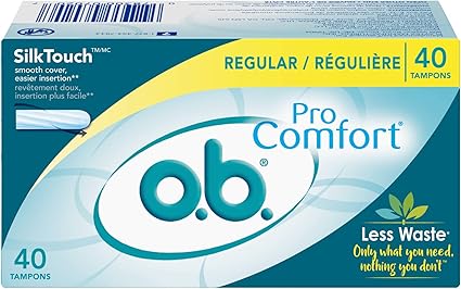 Amazon Com O B Pro Comfort Applicator Free Digital Tampons