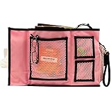 Florida Brands Bedside Organizer with Tissue Box, Pink