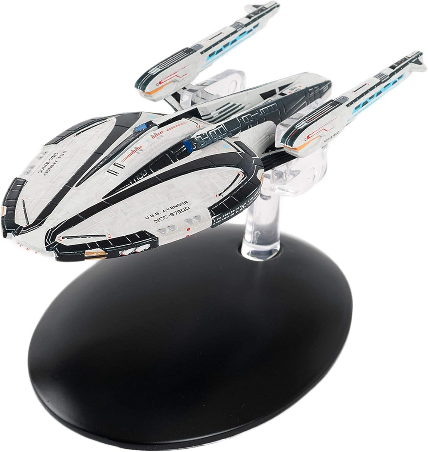 The Official Star Trek Online Starships Collection | Avenger-Class Federation Battlecruiser with Magazine Issue 11 by Eaglemoss Hero Collector: Toys & Games