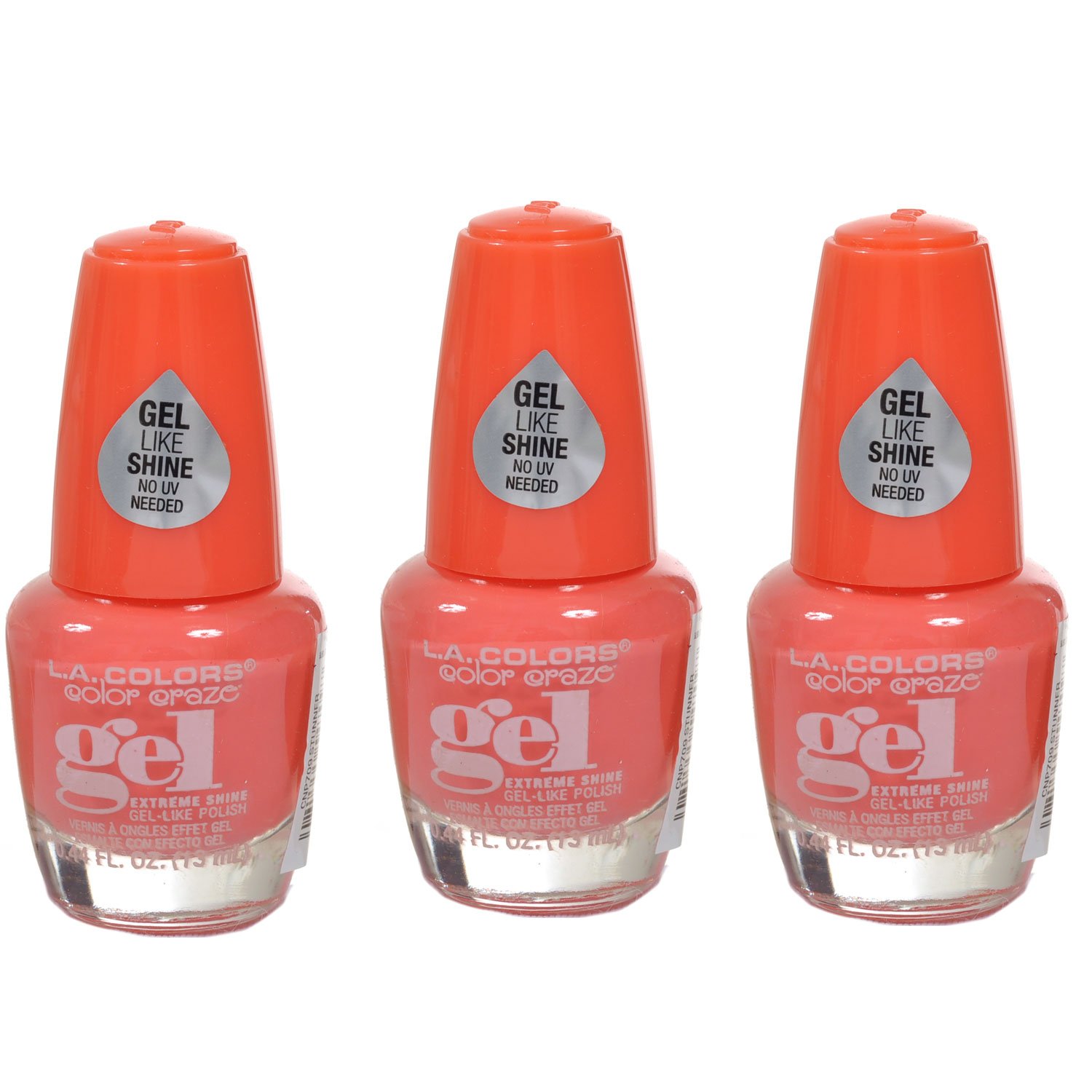 L.A. Colors Extreme Shine Gel Nail Polish CNP709 Stunner 3