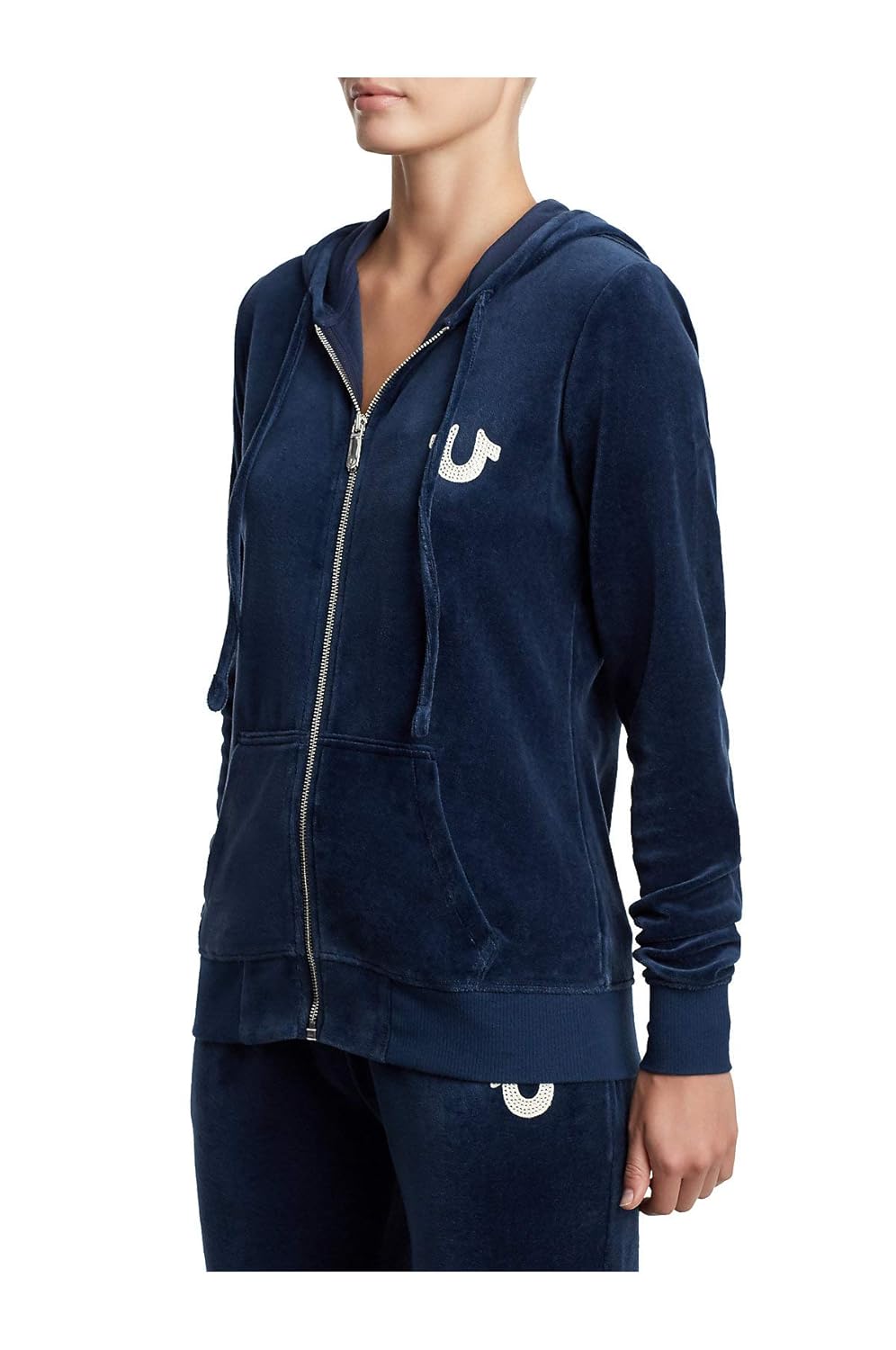 true religion velour hoodie