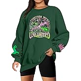 LUKYCILD Musical Sweatshirt for Women Witch Princess Graphic Sweatshirts Long Sleeve Musical Movie Fans Pullover Tops