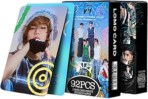 YUTO Stray Kids ATE Photocards Album 92 PCS Stray Kids album ATE Photo Cards Stray Kids album ATE lomo card Gift Lomo Cards Merch for Stray Kids Boys and Girls